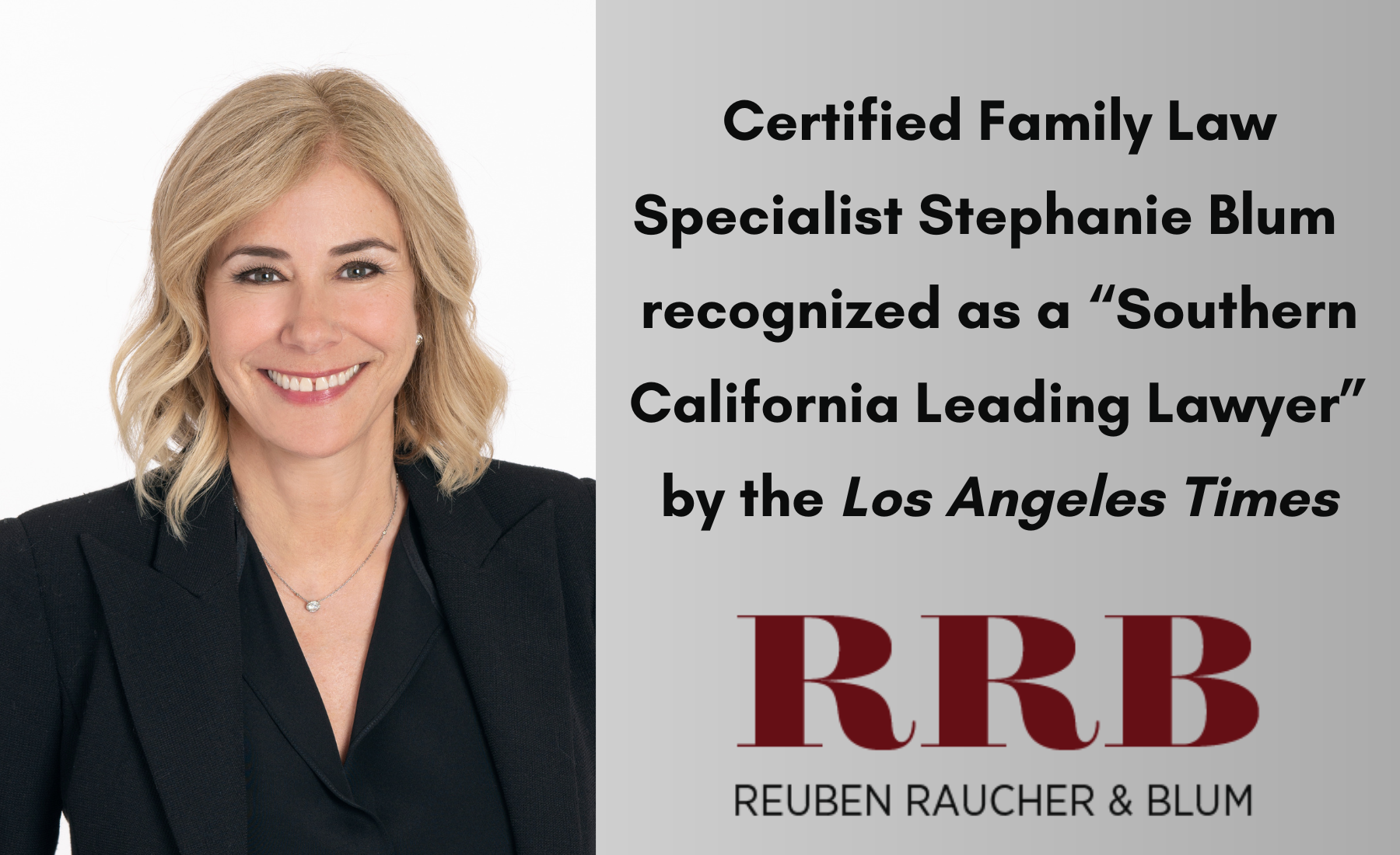 Stephanie Blum Named Leading Lawyer - Reuben Raucher & Blum Law Firm ...