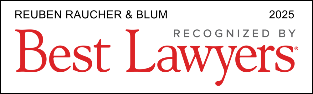 Reuben Raucher & Blum Recognized as Best Lawyers 2025