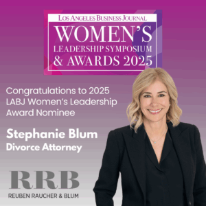 Stephanie Blum named as nominee for 2025 LABJ Women's Leadership Award