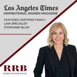 Stephanie Blum featured in LA Times' Inspirational Women Magazine